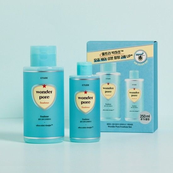 원더포어 프레쉬너 2종 세트 (500ml+250ml) /모공케어 /모공스킨 /모공토너