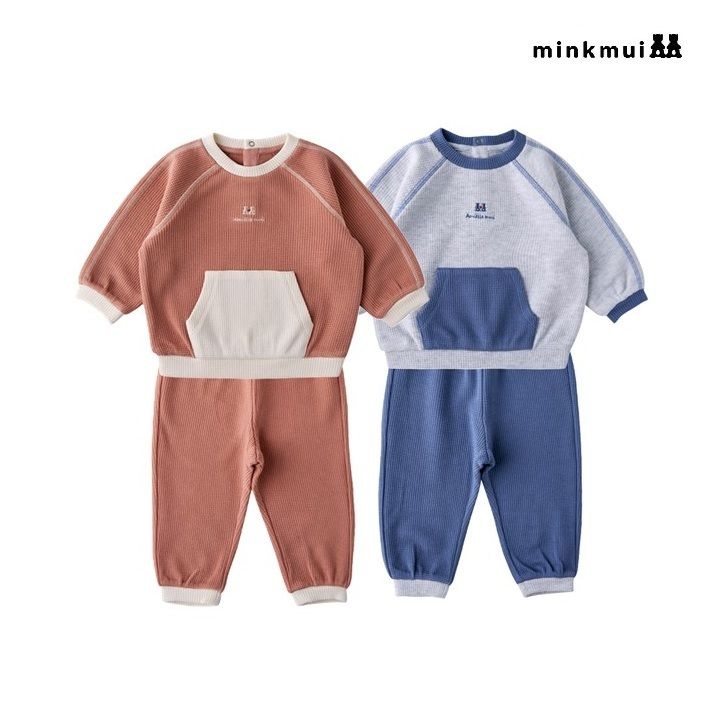 밍크뮤 [26FW]아미엘뮤포켓상하복(2종택1) 36A7067203 36A70-672-03 04 출산백일돌선물