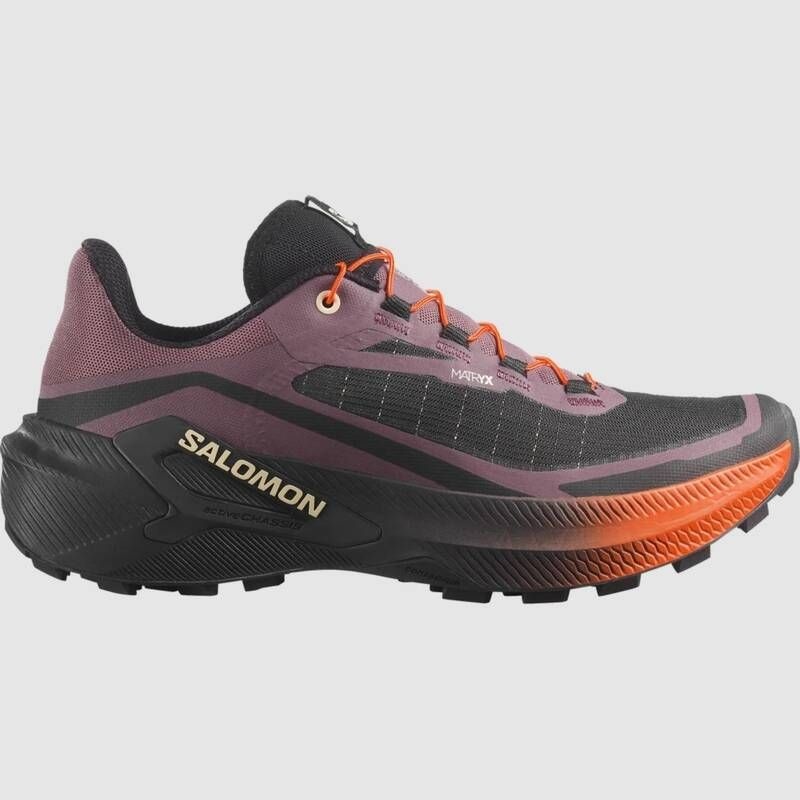 [매장정품] 살로몬 제네시스 2 W 블랙 오렌지 여성 트레일런닝화 S260108QGN12 L49309200 RQCSKZT RH822PP
