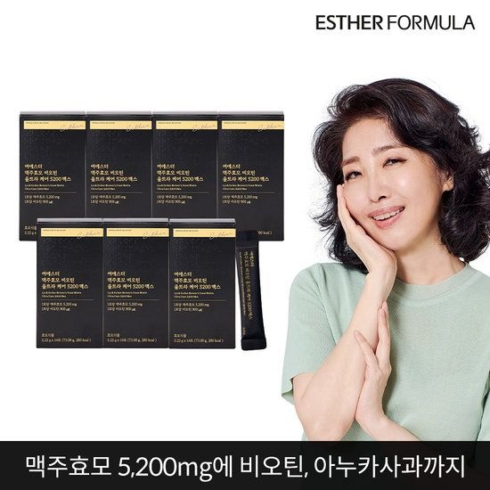 여에스더 맥주효모 비오틴 울트라 케어 5200 맥스 7개 314531