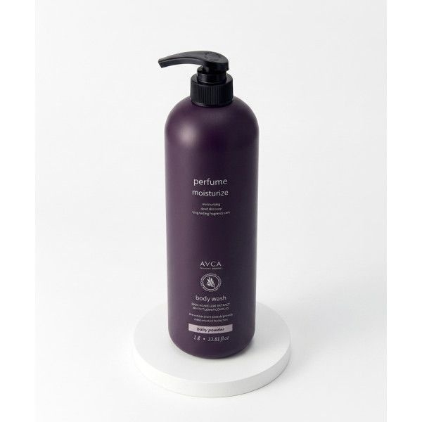 AVCA 퍼퓸 대용량 바디워시 베이비파우더향 1000ml