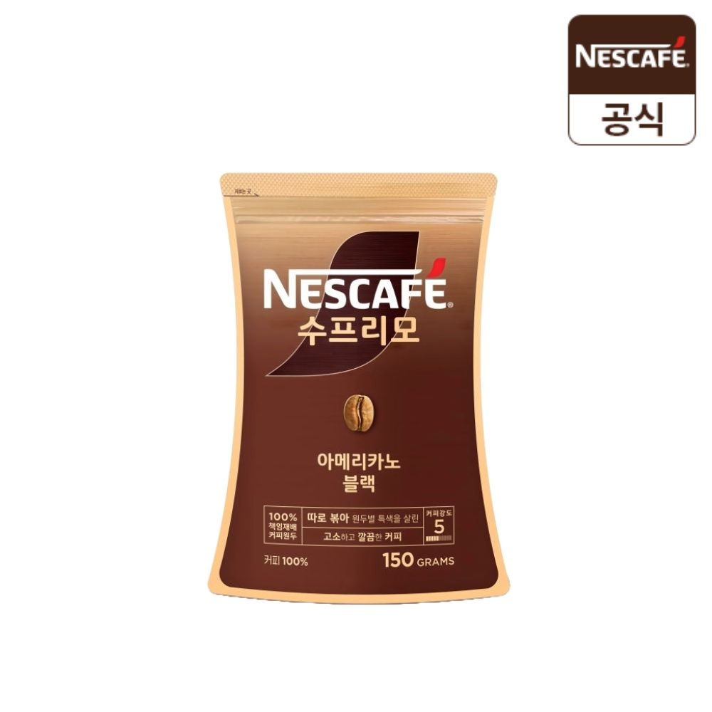 <b>수프리모</b> <b>네스카페</b> <b>수프리모</b> 파우치(150g)
