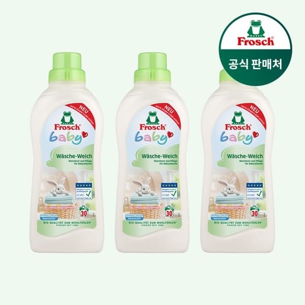 프로쉬 (현대Hmall) [프로쉬]독일 베이비 섬유유연제 750ml 3개