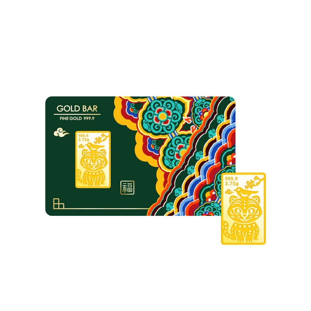 삼성금거래소 [삼성금거래소] 호작도 골드바 3.75g