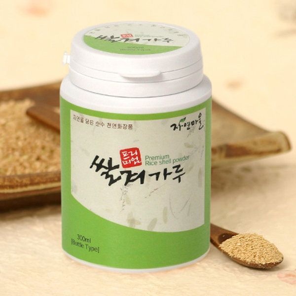 자연마을 쌀겨가루 ( 쌀겨팩 쌀겨 미강가루 천연팩)