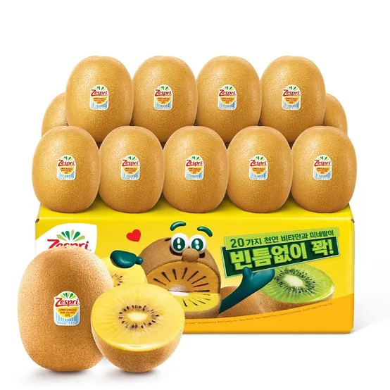 제스프리 썬골드키위 3.1kg내외 20-22입 최신통관 선별출고