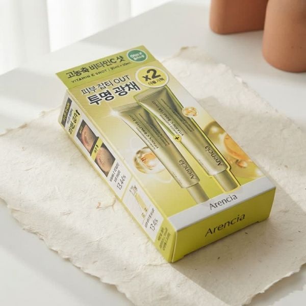 아렌시아 비타민C 부스터 샷 30ml 1+1 더블 기획세트 잡티 토닝 미백 앰플 No.1853006
