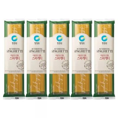 청정원 스파게티면, 500g, 5개