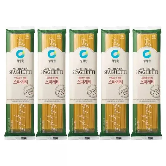 청정원 스파게티면, 500g, 5개