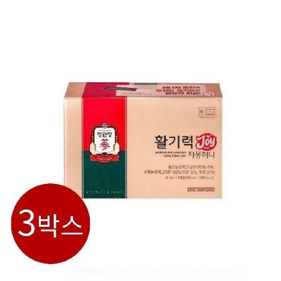 (주)한국인삼공사 [정관장 본사직영] 활기력JOY 20ml*14병(280ml)*3박스