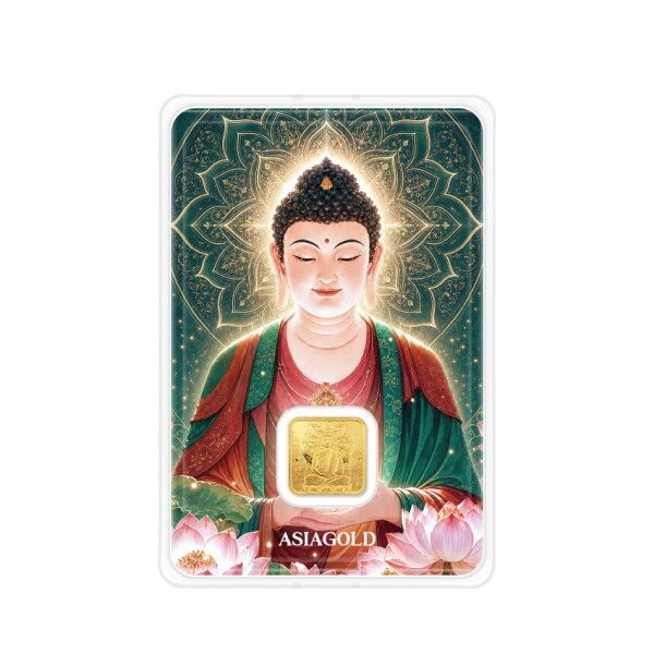 [아시아골드] 골드바 3.75g 붓다