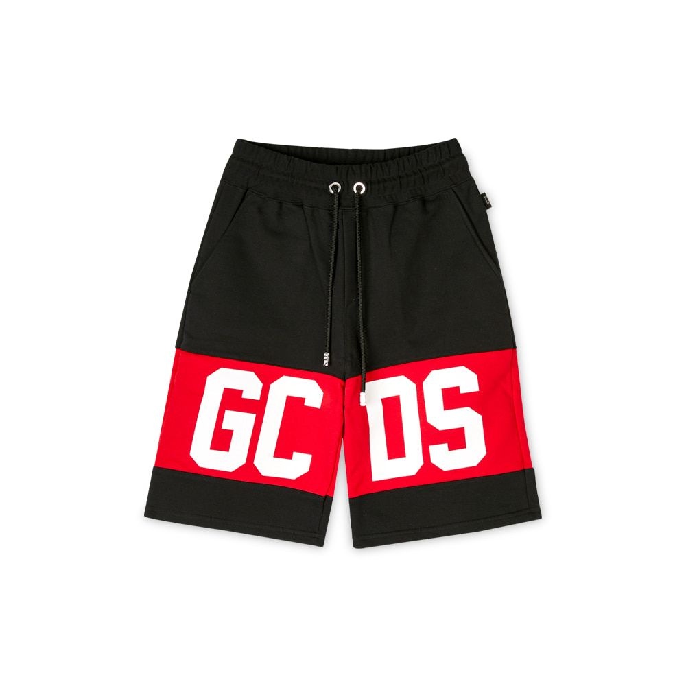 지씨디에스 남성 GCDS 로고 블랙 반바지 CC94M031004 02
