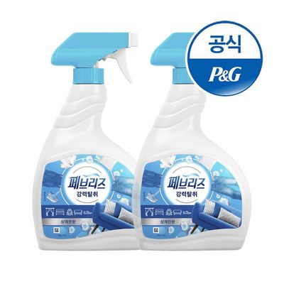 (~10/31 리뷰 1,500P) 페브리즈 섬유탈취제 대용량 900ml 2개
