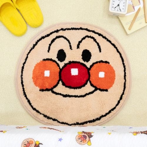 호빵맨 페이스 러그 발매트 침실 화장실 거실 자취생선물 논슬립 미끄럼방지 집들이