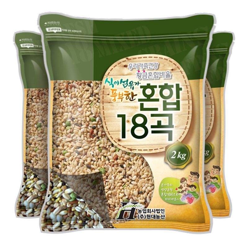 현대농산 균형 혼합 18곡 6kg (2kgX3봉)