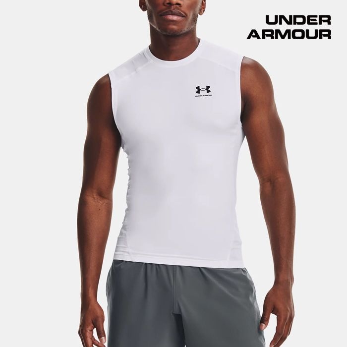 언더아머 남성 HeatGear 슬리브리스 1361522-100
