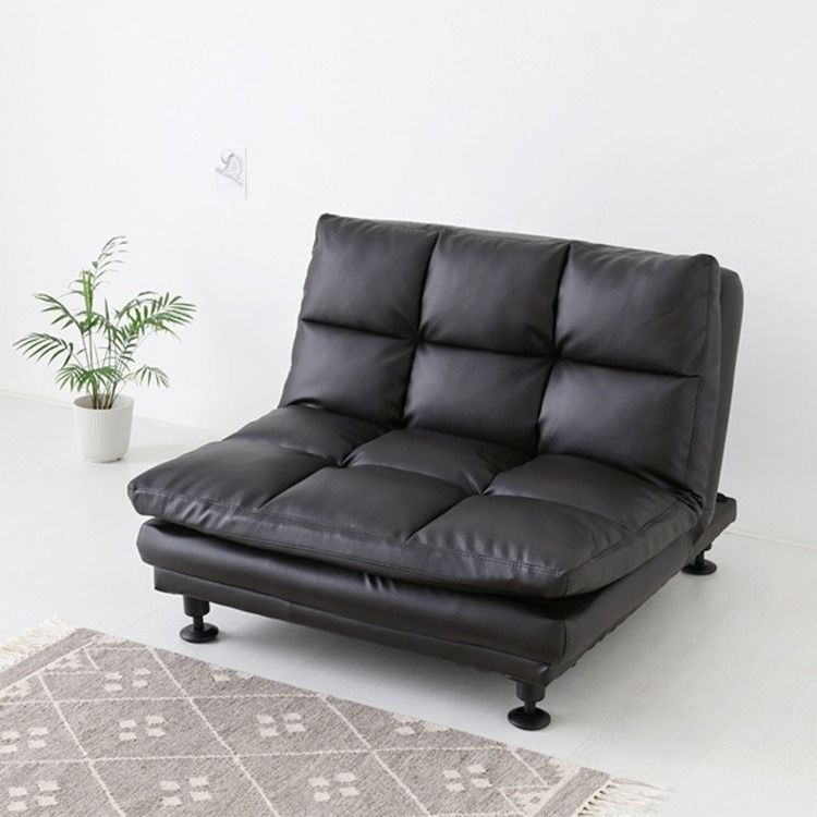 마켓비 앰보 1인 멀티 소파  블랙브라운 2770.2410