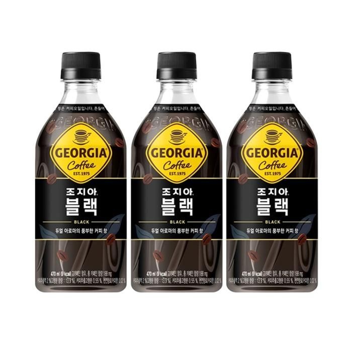 무료배송 조지아 블랙 470ml x 24개 pet
