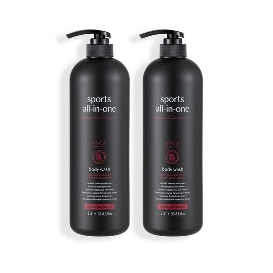 [1+1] 스포츠 올인원 바디워시 우디페로몬향 1000ml
