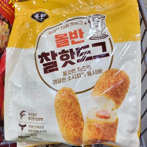 올반 치즈 찰핫도그 12입 960g