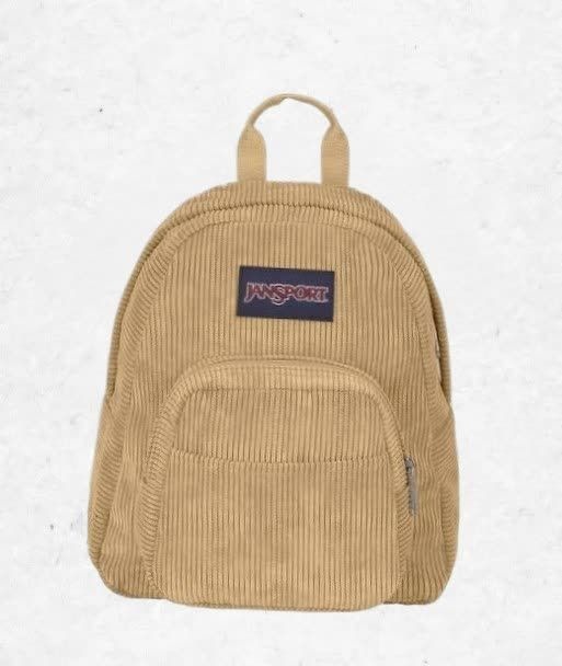 <매장정품> 잔스포츠 JANSPORT 하프파인트 코듀로이 미니백팩 CURRY CORDUROY JSPU252MBBP001CY 1514301
