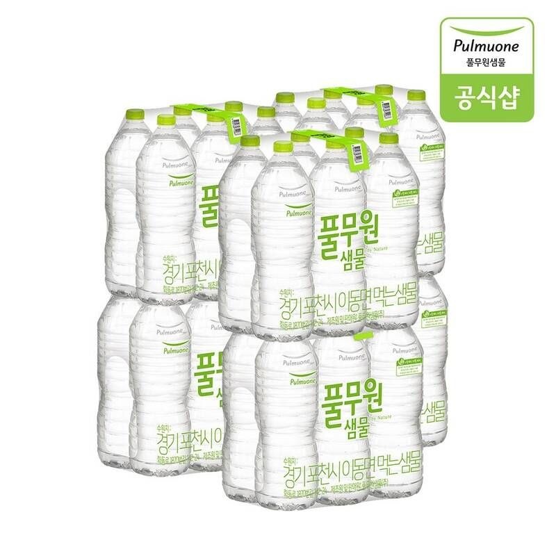 <b>풀무원</b><b>샘물</b> <b>샘물</b> 생수 <b>2L</b> X 36병