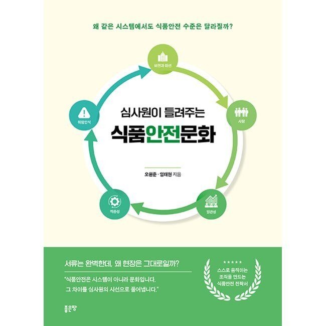 좋은땅 심사원이 들려주는 식품안전문화 / 오원준,임태현