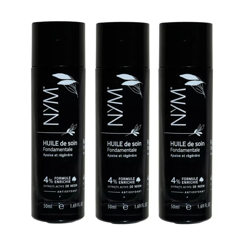 [해외] NYM <b>님</b> 펀더멘탈 케어 <b>오일</b> 4프로 50ml 3팩