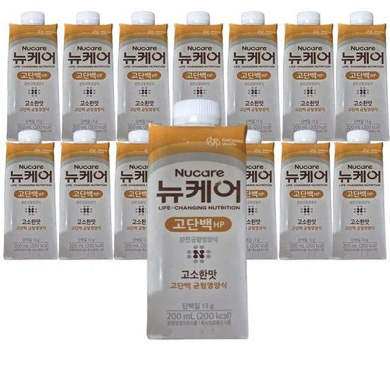 뉴케어 고단백 HP 200ml 30팩 하이프로틴 균형영양식 음료 노인 유동식 카제인나트륨 부모님선물   