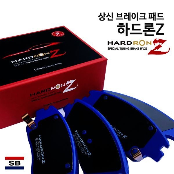 하드론ZR 앞-RP2119 제네시스 쿠페 브렘보 타입 브레이크 패드