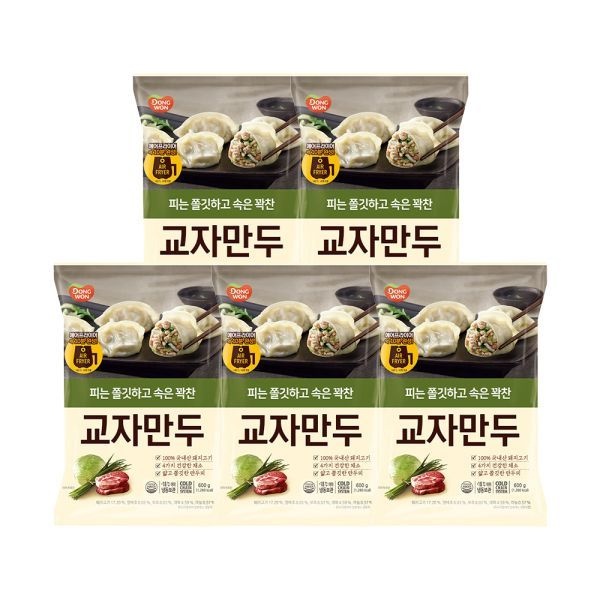 개성 교자만두 고기 600g x 7봉