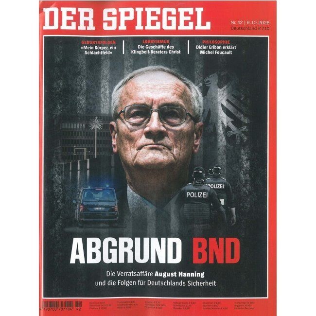 DerSpiegel Der Spiegel (주간) 2026년 10월 09일