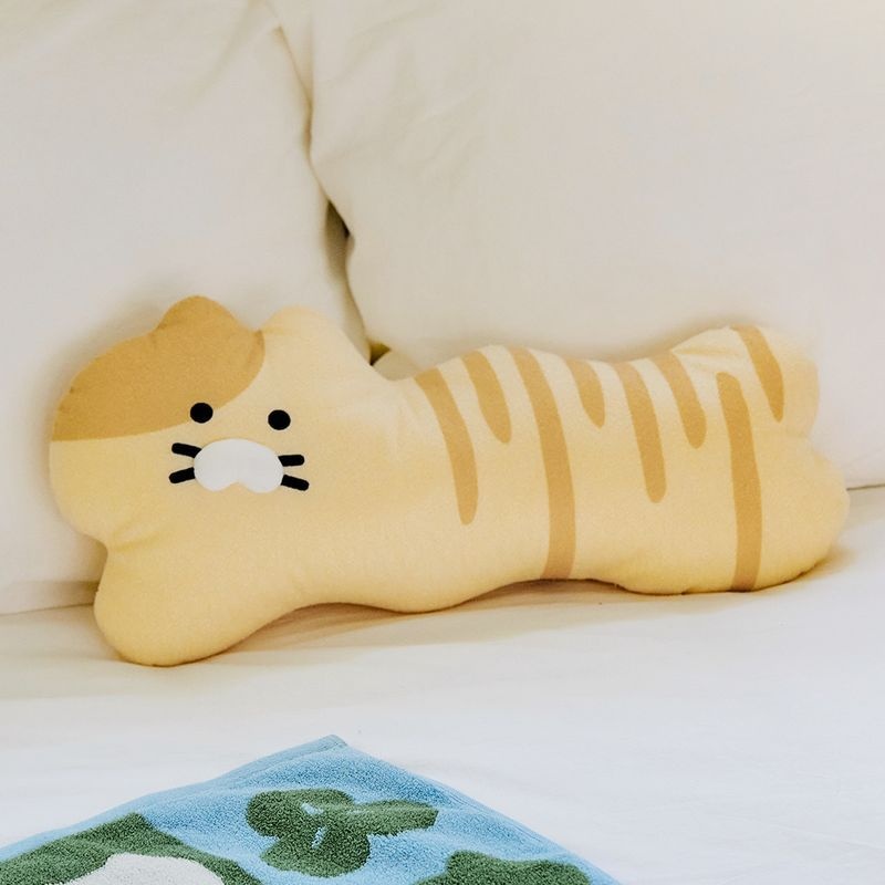 KAKAO FRIENDS 카카오프렌즈 치즈냥 납작 쿠션 춘식이
