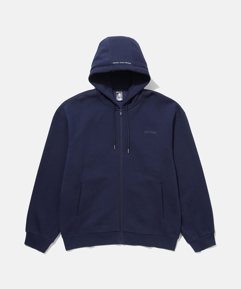 데상트 [백화점상품] DESCENTE 에센셜 기모 코튼 트레이닝 집업 네이비(SP323UFT92) SP323UFT92_NAVY