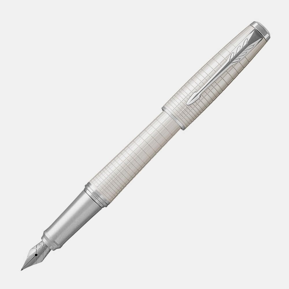 PARKER [파카] 어번 프리미엄 펄 메탈 치즐 CT 만년필 (F)
