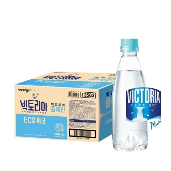 더 빅토리아 플레인 탄산음료+ECO 무라벨 350ml 20개