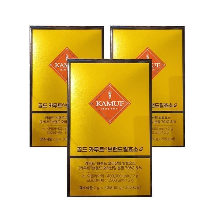 [패션플러스][그레인온]그레인온 골드 카무트 효소 G 2g x 30포 x 3 (43175781)