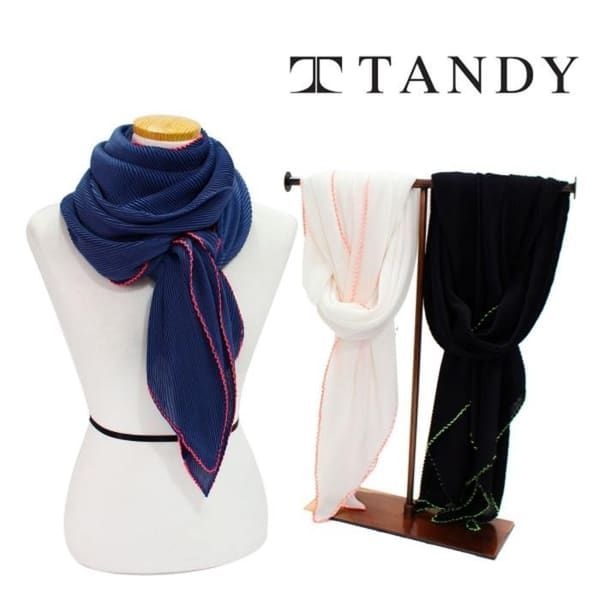셀러허브 (현대Hmall) [탠디][탠디] TANDY S주름포인트리 스카프 02NS41682