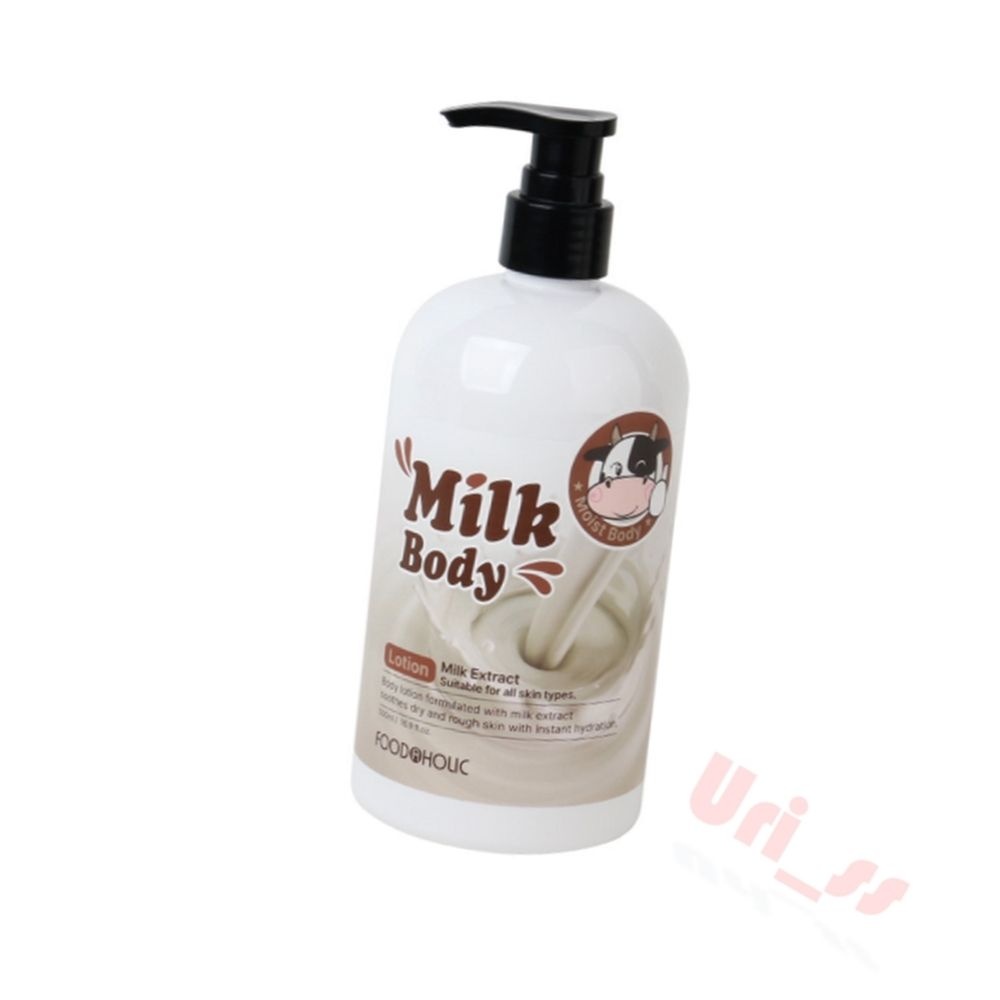[오늘출발] 우리상회 푸드어홀릭 밀크바디 로션 500ML 향오래가는 바디클렌저.바디로션