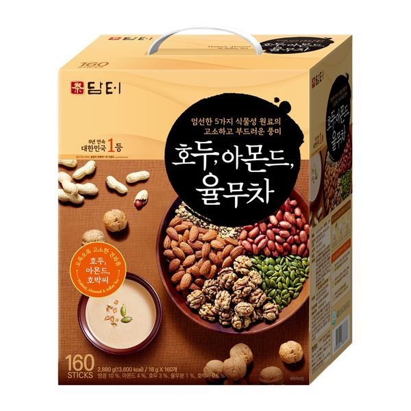 담터 호두 아몬드 율무차 160T