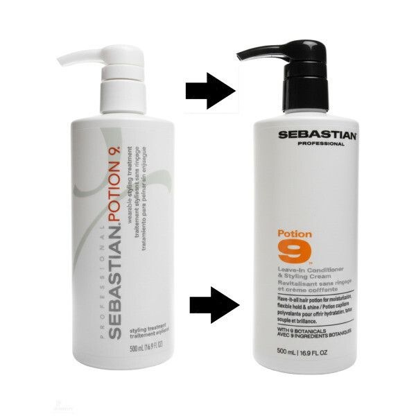 2026년 리뉴얼된 세바스찬 포션9 헤어 트리트먼트 500 ml