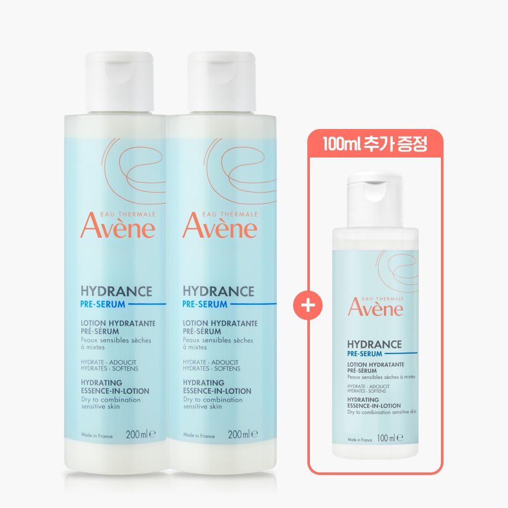 아벤느 [온세일][한정 증정] 이드랑스 에센스 인 로션 200ml 2개 + 100ml 추가 + 미피 핸드타월 증정