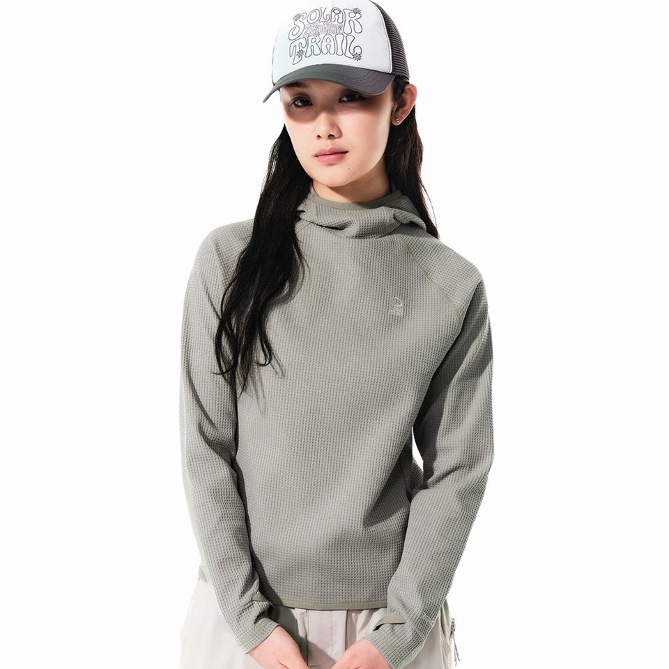 제로그램 SEAWOOL 후드 티셔츠 ZU1LSS2602