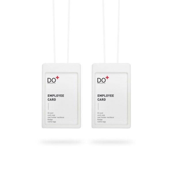 텐바이텐 친환경제품-GP2 REEL CASE (흰색실리콘) 사원증 케이스