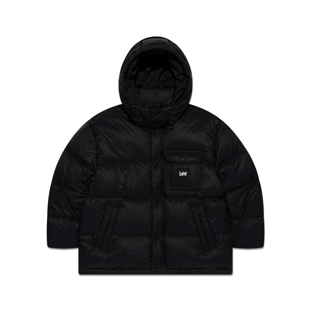 Lee 키즈 키즈 후드 디터처블 앞포켓 다운 LK2504DP04