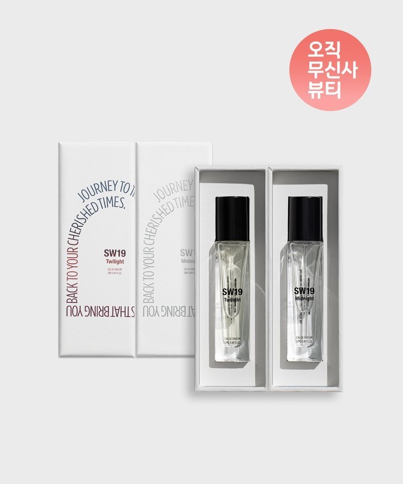 SW19 오 드 퍼퓸 12ml12ml 세트 SLVEP012_25MU 987518
