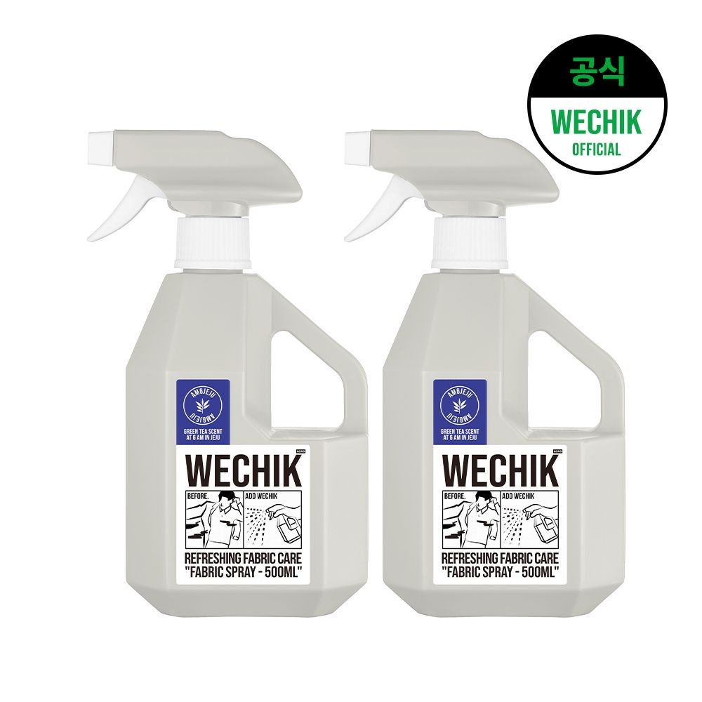 위칙 섬유 탈취제 500ml 2개