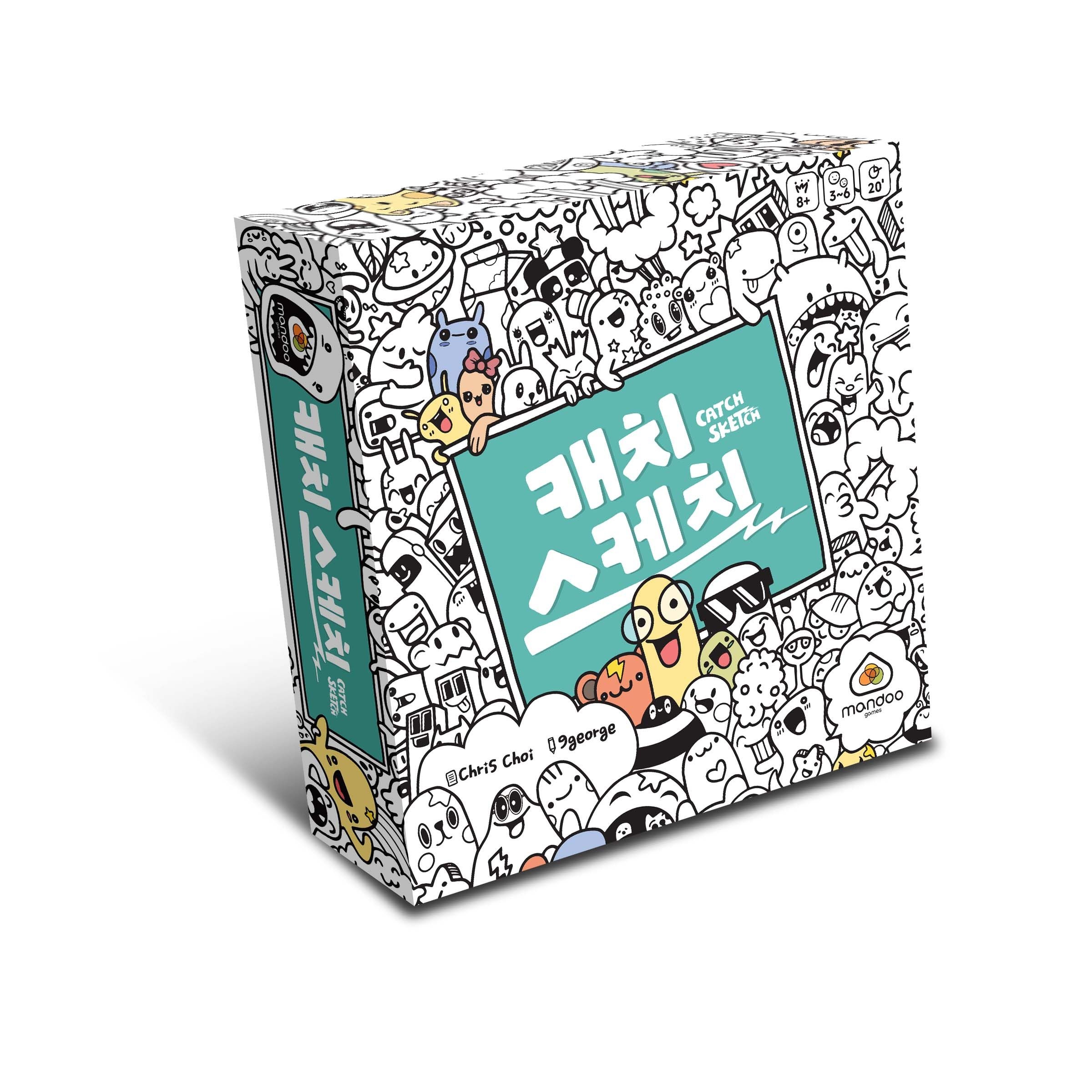 아스모디 캐치스케치 스피드 그림그리기 보드게임