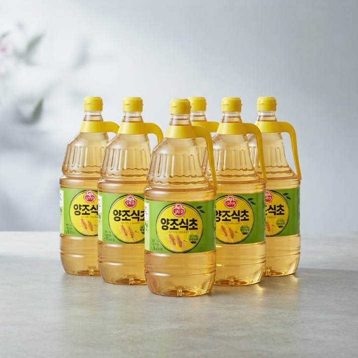 오뚜기 양조 식초 1.8L x 6개