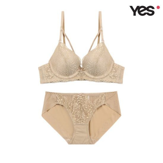 예스올리브 베이지 헴팬티 세트 YSWBZ613YSWPZ614 853717